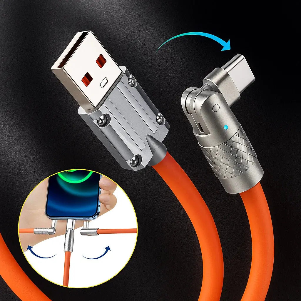Avtoit | Fast charging durable 120W Redatable USB data cable with connector