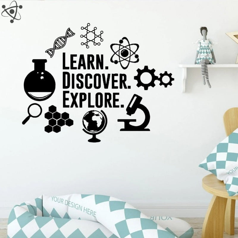 Avtoit | Wall sticker for scientific exploration