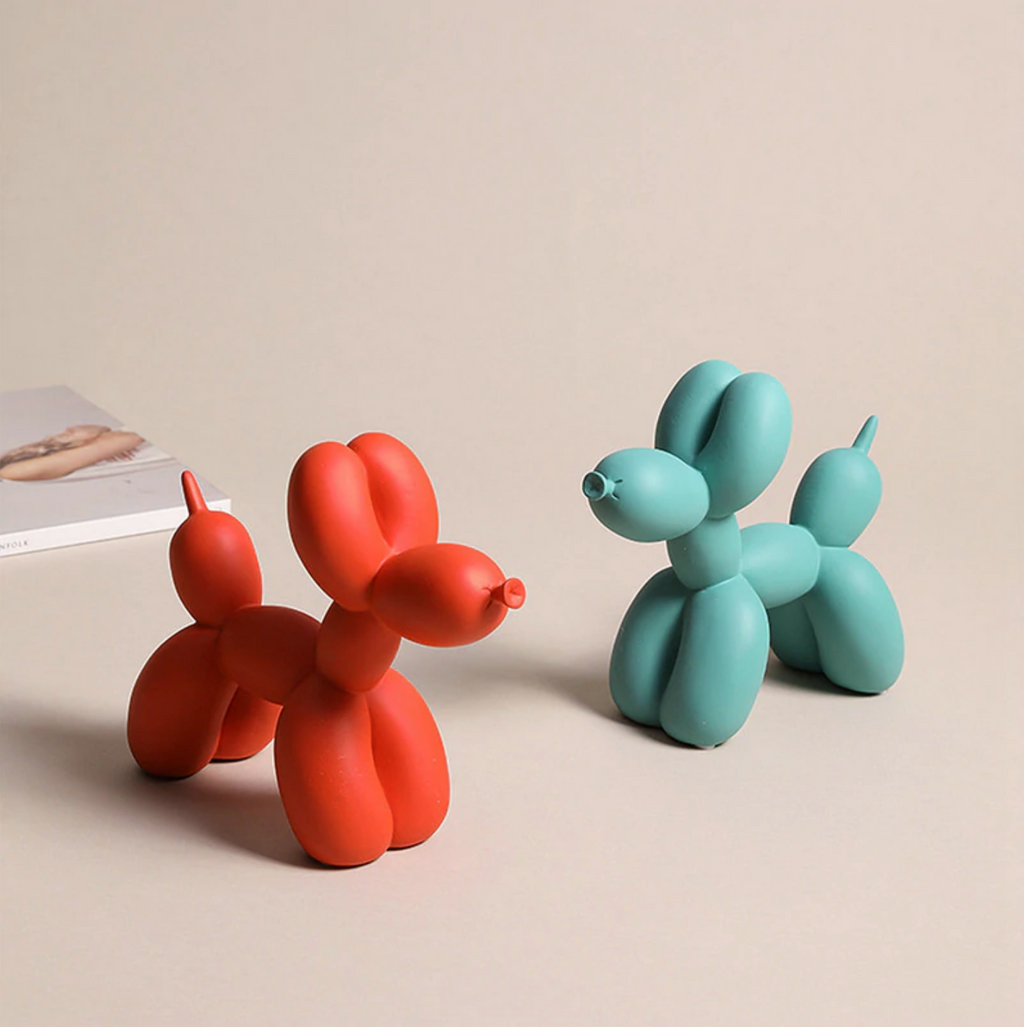 Avtoit | BalloonDog Lively Dog Sculpture | Pop-Art Decoration | Modern Home Decor | Handmade Statue