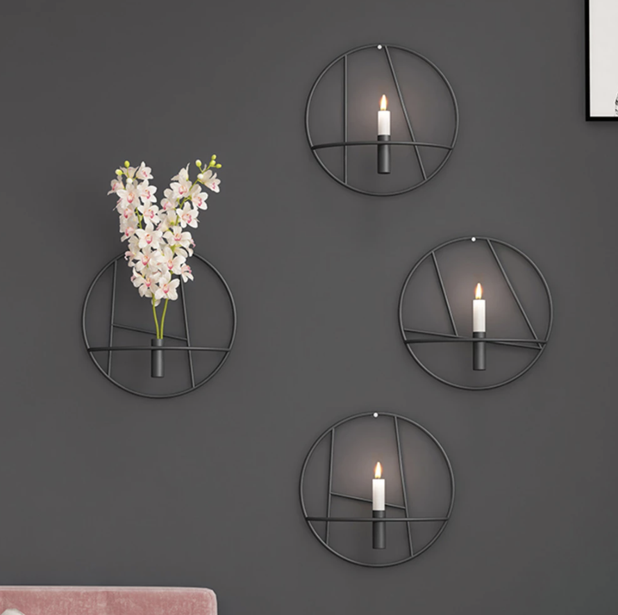 Avtoit | WallAura - Ryder Candleholder and Vase Combo