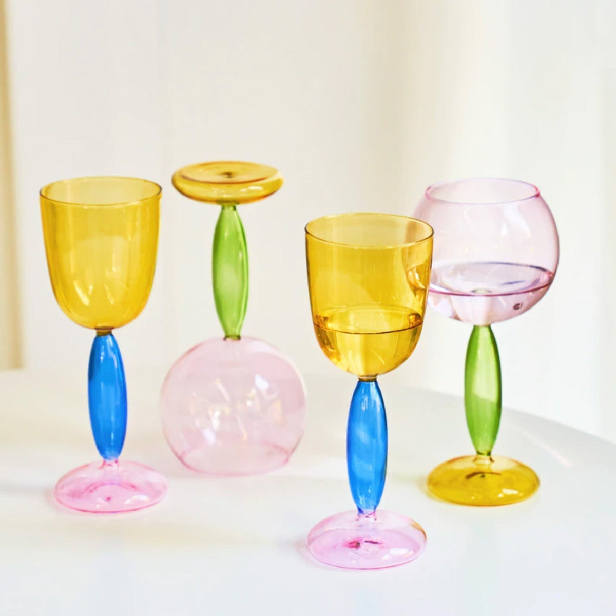 Avtoit | Borosilicate 3-Color Glassware - Wine Glass