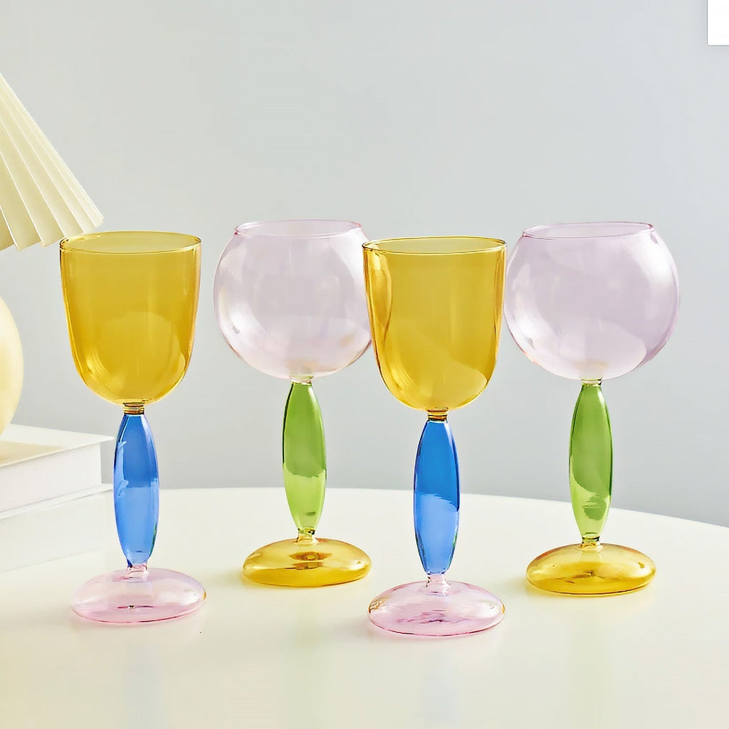 Avtoit | Borosilicate 3-Color Glassware - Wine Glass