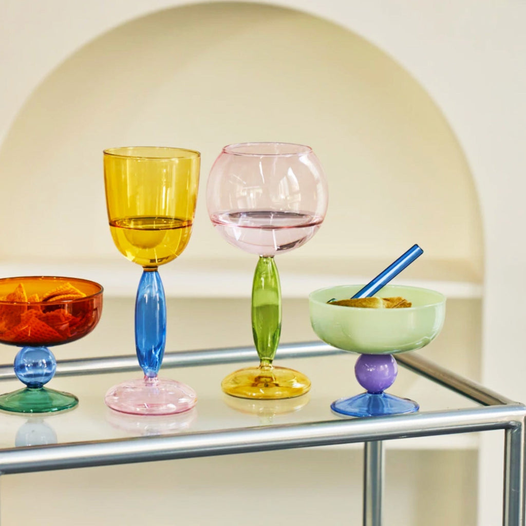 Avtoit | Borosilicate 3-Color Glassware - Wine Glass
