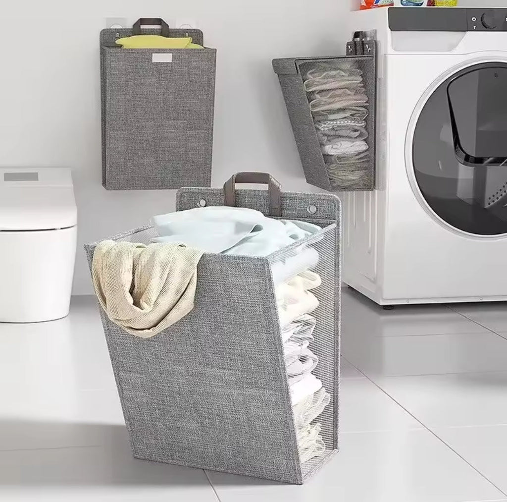 Avtoit | Wall-mounted folding laundry basket