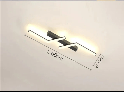 Avtoit | Modern Flush-Mounted LED Line Ceiling Light – Minimalist & Energy Efficient