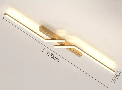 Avtoit | Modern Flush-Mounted LED Line Ceiling Light – Minimalist & Energy Efficient