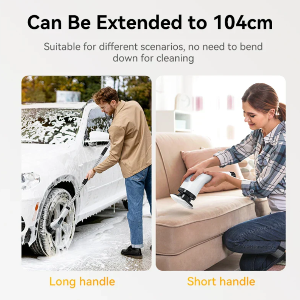 Avtoit | Cordless Electric Cleaning Brush with 7 Replaceable Attachments