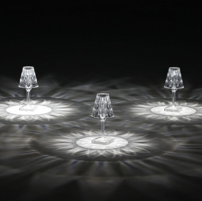 Avtoit | Acrylic Glass Crystal Table Lamp