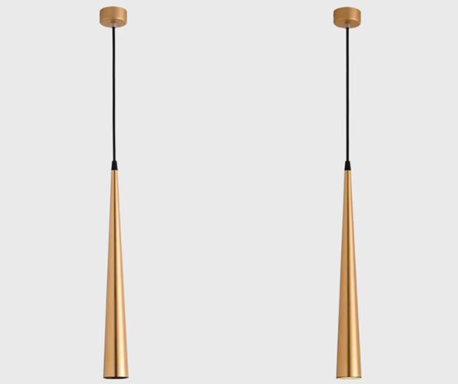 Avtoit | Modern LED pendant lamp – Dimmable aluminum cone