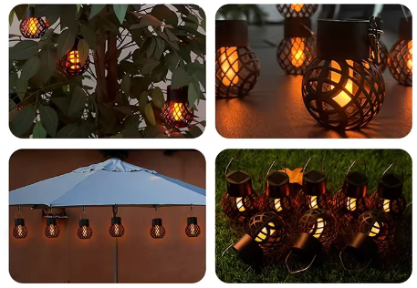 Avtoit | LumiFlame | Solar LED Garden Light