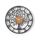 Avtoit | EternaLine | Silent Wall Clock with Geometric Pattern