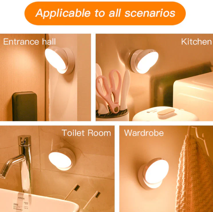 Avtoit | Smart Motion Sensor Night Light – Energy Saving and Automatic