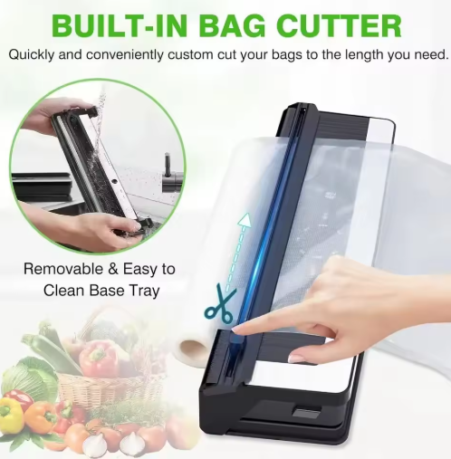 Avtoit | Multifunctional 8-in-1 Vacuum Sealer with Integrated Film Cutter