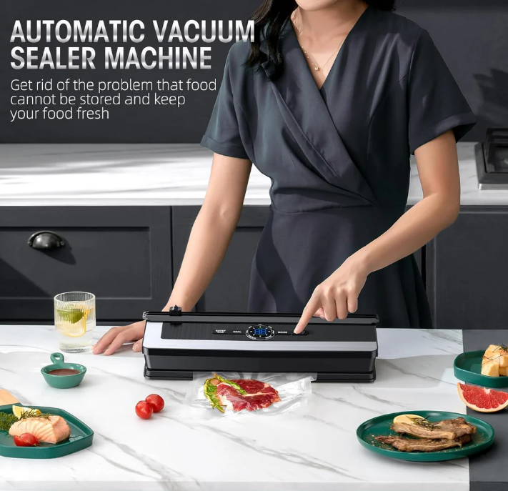 Avtoit | Multifunctional 8-in-1 Vacuum Sealer with Integrated Film Cutter
