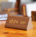 Avtoit | LED wooden watch with voice activation