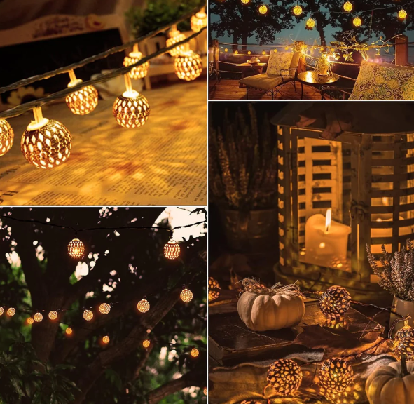Avtoit | Oriental Waterproof Solar String Lights