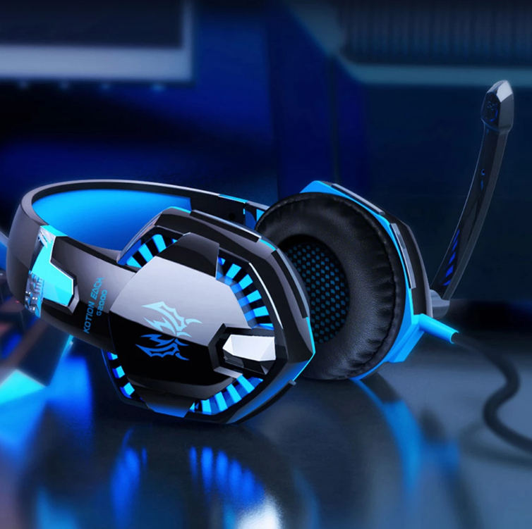 Avtoit | Gaming Headphones For PC Bass Stereo Over-Head Earphone Casque Laptop Microphone