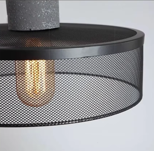 Avtoit | Betono_C | Industrial LED pendant light – Concrete & Iron