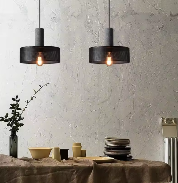 Avtoit | Betono_C | Industrial LED pendant light – Concrete & Iron