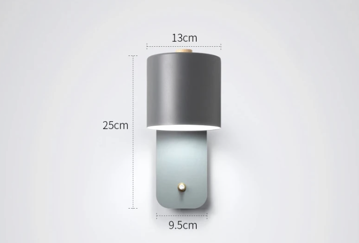 Avtoit | Modern LED Wall Light with Switch – Indoor Wall Sconce for Home Decor