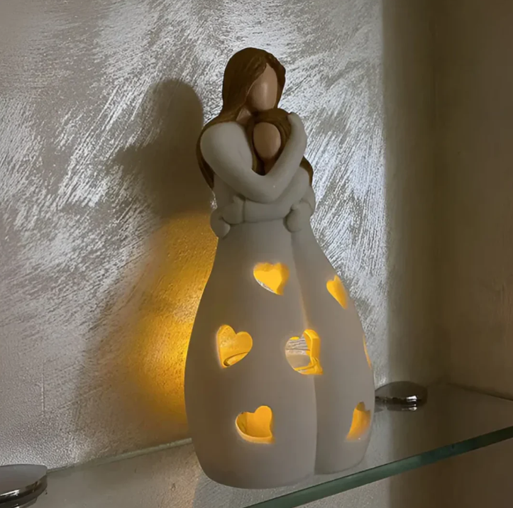 Avtoit | Symbolic Mother-and-Child Candle Holder