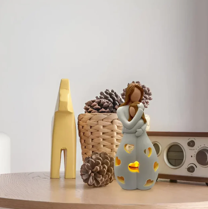 Avtoit | Symbolic Mother-and-Child Candle Holder