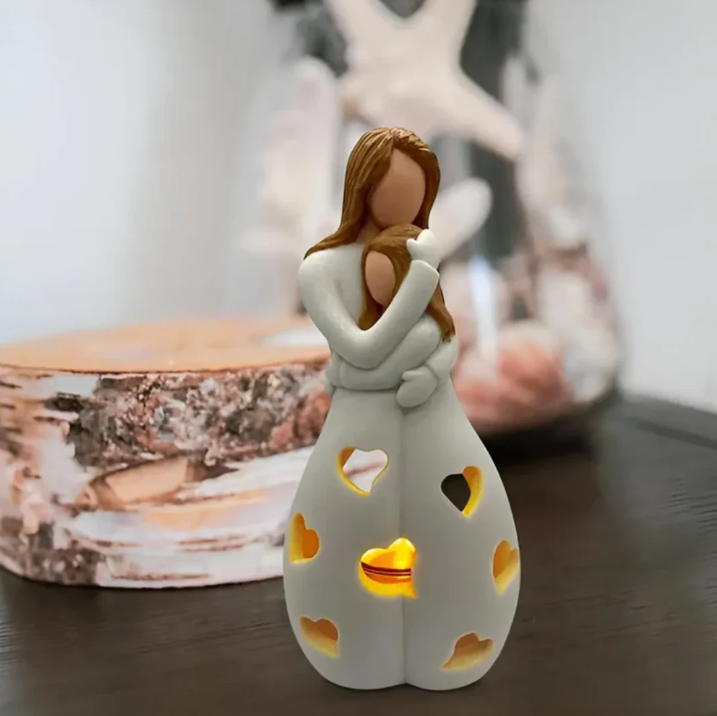 Avtoit | Symbolic Mother-and-Child Candle Holder