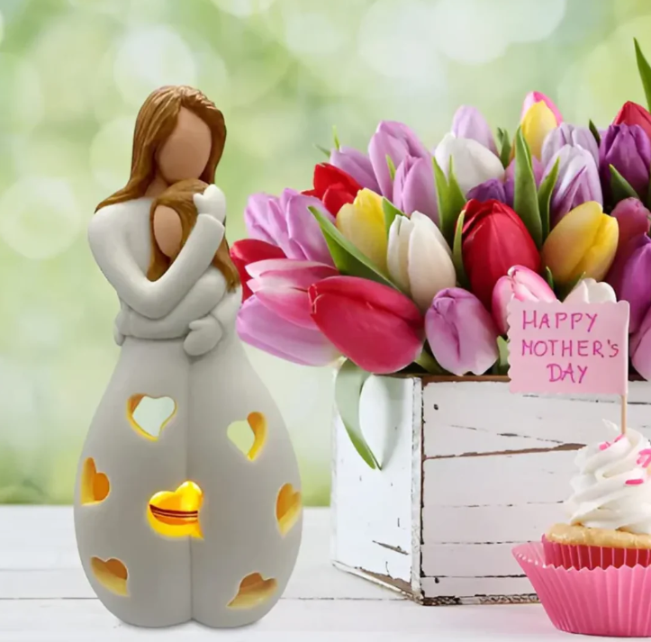 Avtoit | Symbolic Mother-and-Child Candle Holder