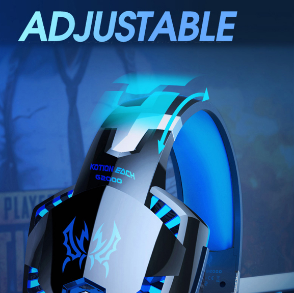 Avtoit | Gaming Headphones For PC Bass Stereo Over-Head Earphone Casque Laptop Microphone