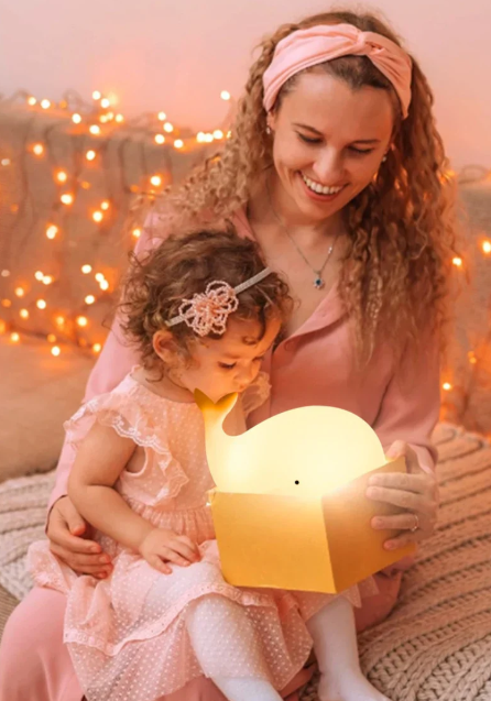 Avtoit | Charming Color Changing Whale Night Light