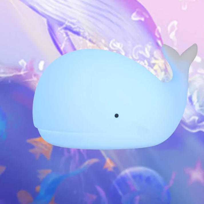 Avtoit | Charming Color Changing Whale Night Light