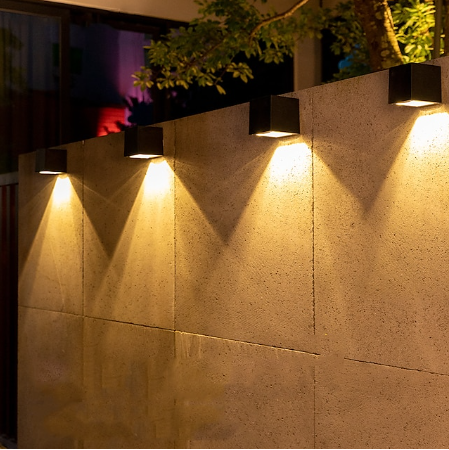 Avtoit | Premium Solar LED Wall Light – Wireless Outdoor Garden Lighting with Motion Sensor (IP65)