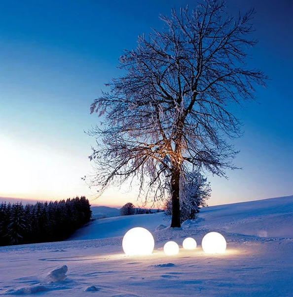 Avtoit | Round Garden Lamp