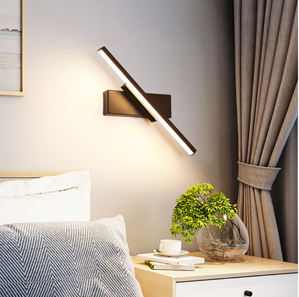 Avtoit | LumaTwist Rotatable Bedroom Wall Lamp | Modern LED Design | Adjustable | Mood Light