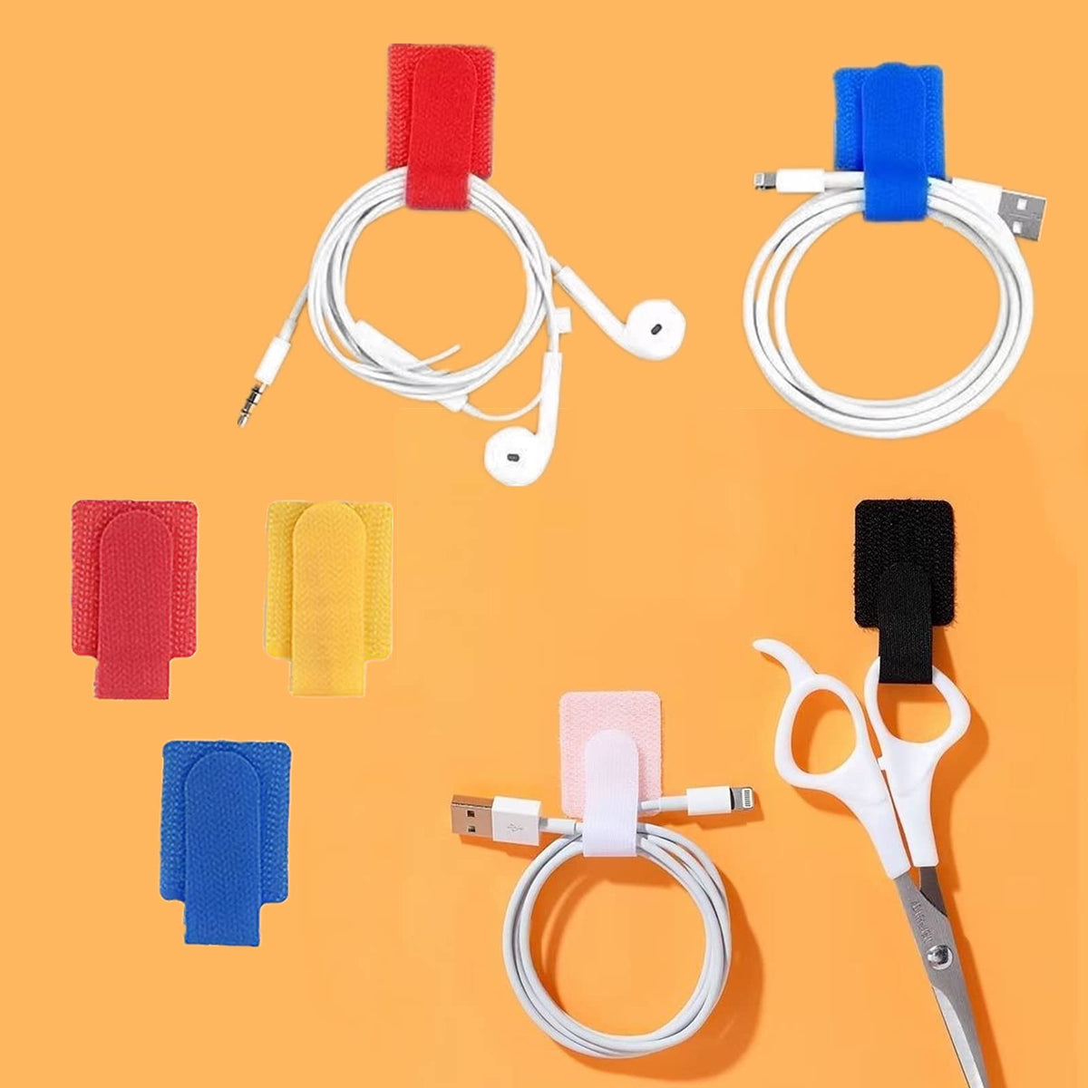 Avtoit | Self-Adhesive Reusable Cable Organizer Set