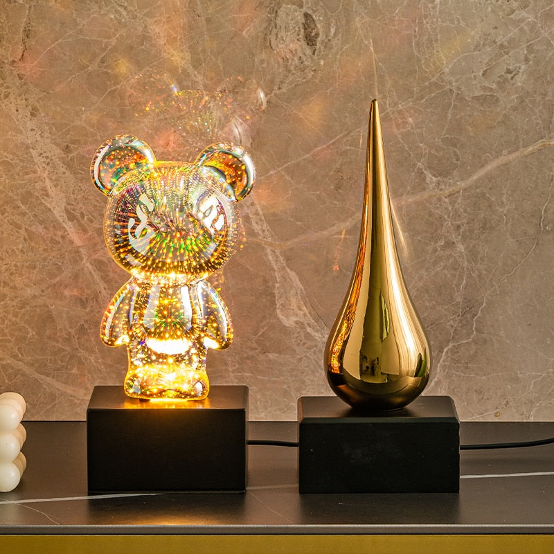 Avtoit | LED Bear Fireworks Night Lamp
