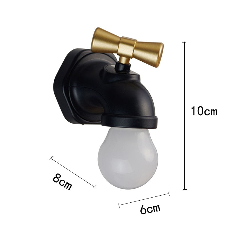 Avtoit | Creative Faucet Wall Lamp