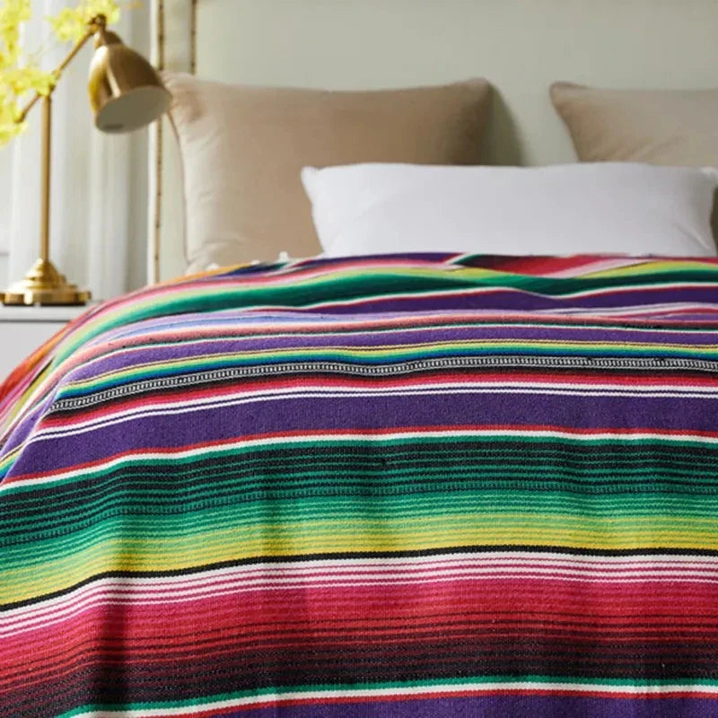 Avtoit | Colorful Mexican Serape Blanket