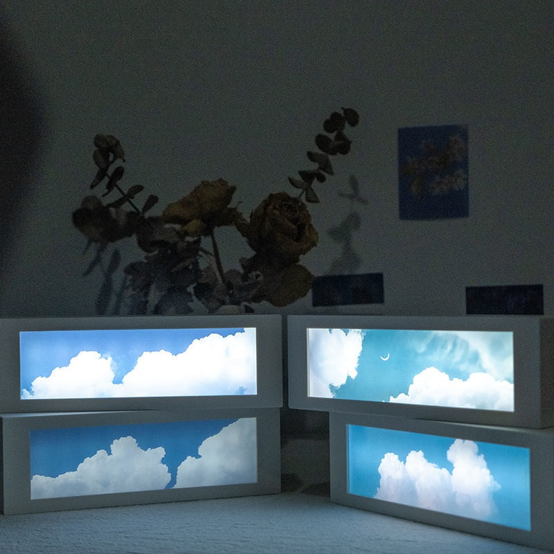 Avtoit | LED Cloudy Sky Rechargeable Night Lamp
