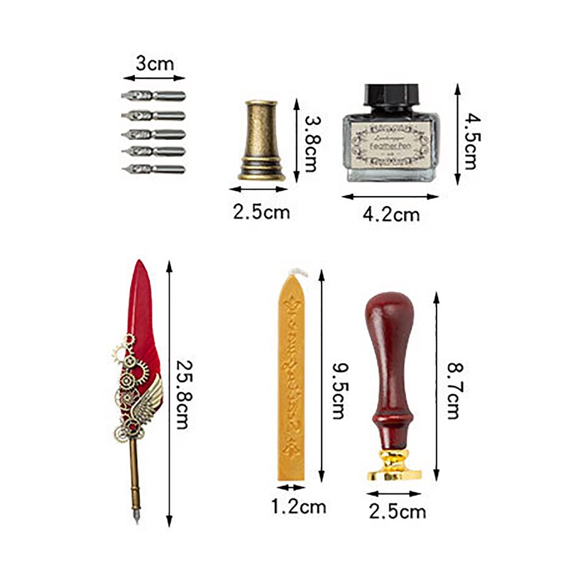 Avtoit | Phoenix Feather Mechanic Calligraphy Pen Set