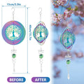 Avtoit | Stainless Steel Spiral Tail Outdoor 3D Wind Spinners