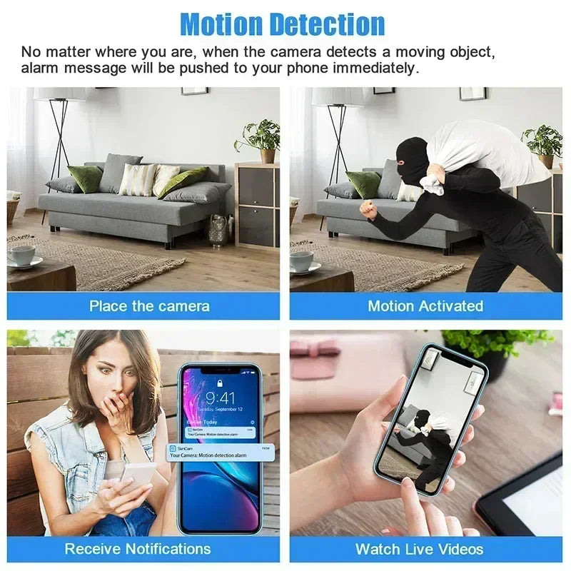 Avtoit | Mini Spy HD WiFi Motion Detection Security Camera