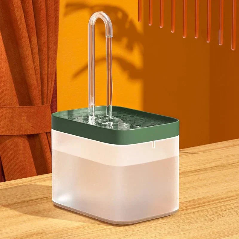Avtoit | Ultra-quiet Pet Water Fountain with Intelligent Filtration - 1.5 l Stainless Steel
