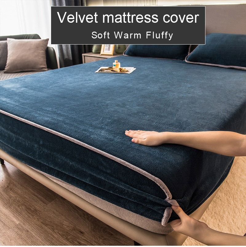 Avtoit | Non-Slip Elastic Thick Soft Mattress Cover