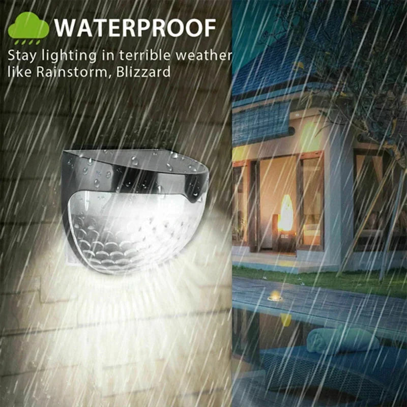 Avtoit | Outdoor Waterproof Solar LED Patio Wall Lamp