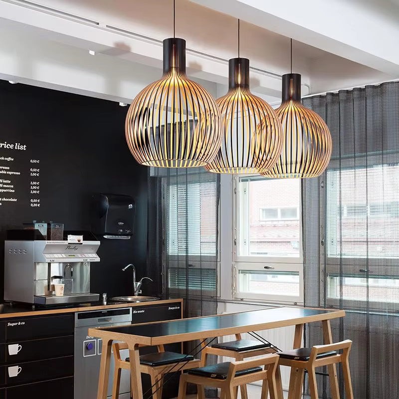 Avtoit | Natura Orb Bamboo Pendant Lamp – Handmade Hanging Lamp
