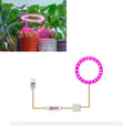 Avtoit | Plantuno Ring Plant Light | LED Grow Light with Timer | USB | Dimmable & 3 Light Colors | 1–4 Heads