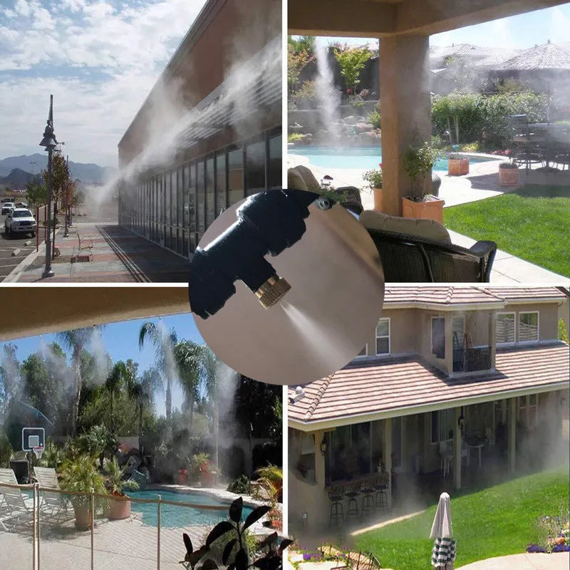 Avtoit | Spray irrigation system – Water hose with spray nozzles for refreshing cooling in the garden