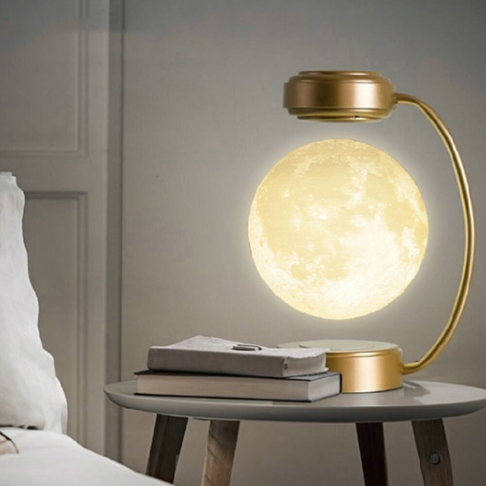 Avtoit | 3D Magnetic Levitating Moon Night Lamp