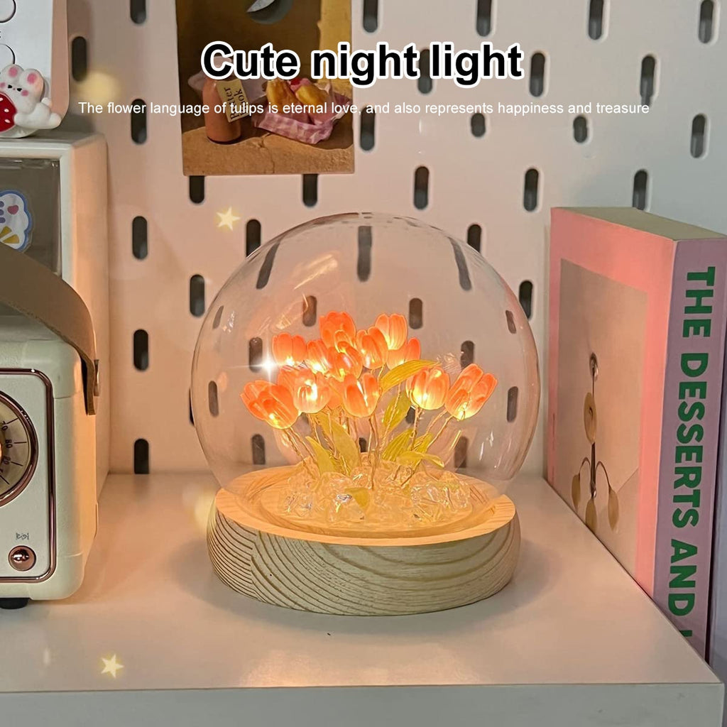 Avtoit | Shiny Tulip Handmade Night Lamp